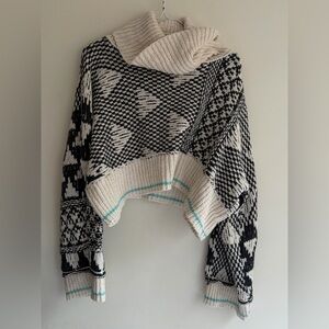 Free People Jupiter Pullover sweater in the "Falling Waters" size S P